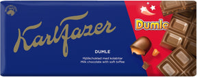 Karl Fazer Dumle Chocolate Bar 180g, 22-Pack - Scandinavian Goods