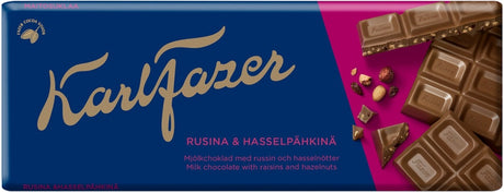 Karl Fazer Raisins & Hazelnuts 180g - Scandinavian Goods