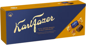 Karl Fazer Salty Toffee Crunch Chocolates 250g, 12-Pack - Scandinavian Goods