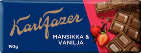 Karl Fazer Strawberry & Vanilla 190g - Scandinavian Goods