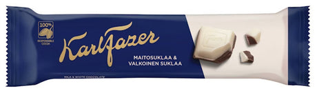 Karl Fazer White & Milk Chocolate 38g - Scandinavian Goods