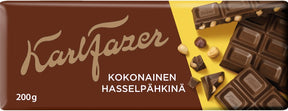 Karl Fazer Whole Hazelnuts Dark Chocolate 200g - Scandinavian Goods