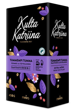 Kulta Katriina Extra Dark Ground Coffee 450g - Scandinavian Goods