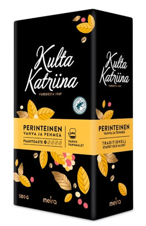 Kulta Katriina Traditional Coarse Ground Coffee 500g, 12-Pack - Scandinavian Goods