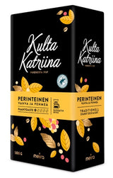Kulta Katriina Traditional Ground Coffee 500g, 12-Pack - Scandinavian Goods