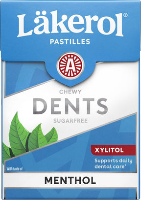 Läkerol Dents Menthol 85g, 12-Pack -Scandinavian Goods