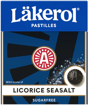 Läkerol Licorice Seasalt 25g, 24-Pack - Scandinavian Goods
