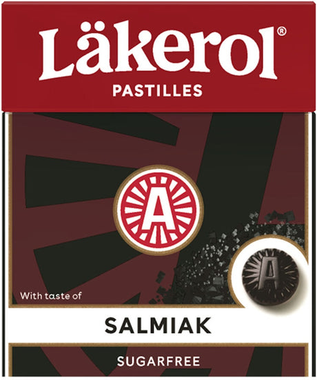 Läkerol Salmiak 25g, 24-Pack - Scandinavian Goods