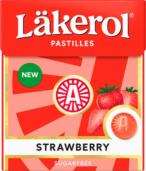 Läkerol Classic Strawberry 25g, 24-Pack - Scandinavian Goods