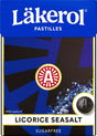 Läkerol Licorice Seasalt 75g, 12-Pack - Scandinavian Goods