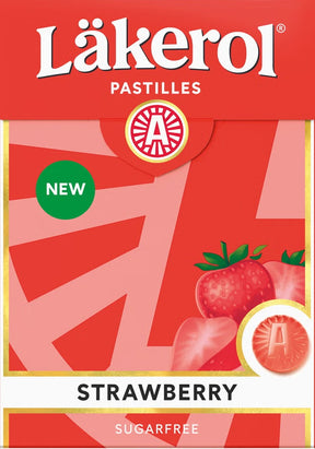 Läkerol Strawberry 75g - Scandinavian Goods