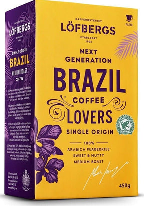 Löfbergs Brazil 450g, 6-Pack - Scandinavian Goods