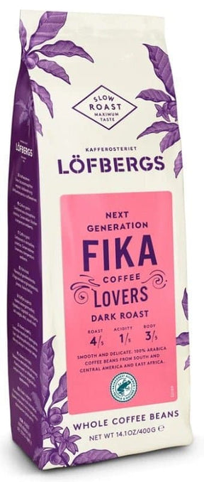 Löfbergs Fika Coffee Beans 400g, 6-Pack - Scandinavian Goods
