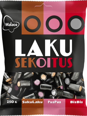 Malaco Lakusekoitus 250g, 21-Pack - Scandinavian Goods