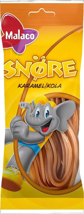 Malaco Snøre Caramel 94g, 24-Pack - Scandinavian Goods