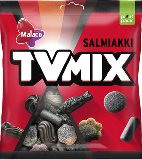Malaco TV Mix Salmiakki 280g - Scandinavian Goods