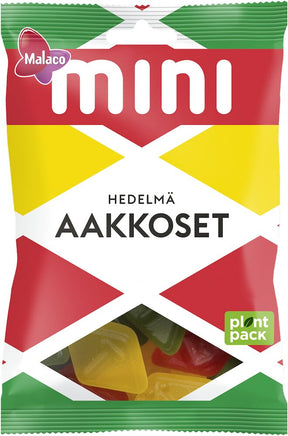 Malaco Aakkoset Mini Hedelmä 120g - Scandinavian Goods
