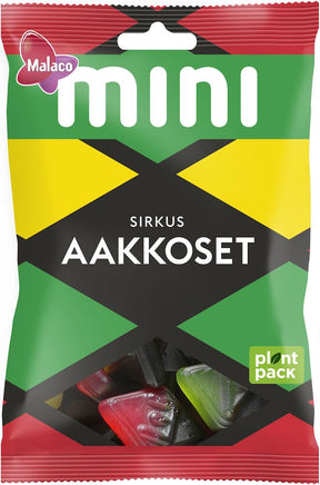 Malaco Aakkoset Mini Sirkus 120g - Scandinavian Goods
