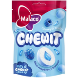 Malaco Chewit Blue Raspberry 115g - Scandinavian Goods