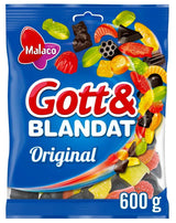 Malaco Gott & Blandat Original 600g, 6-Pack - Scandinavian Goods