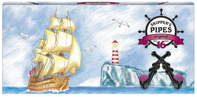 Malaco Skipper's Pipes Original 272g, 8-Pack - Scandinavian Goods