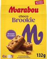 Marabou Choco Brookie Soft Cake 132g - Scandinavian Goods