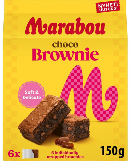 Marabou Choco Brownie Soft Cake 150g - Scandinavian Goods