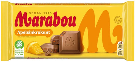 Marabou Apelsinkrokant 200g, 15-Pack - Scandinavian Goods