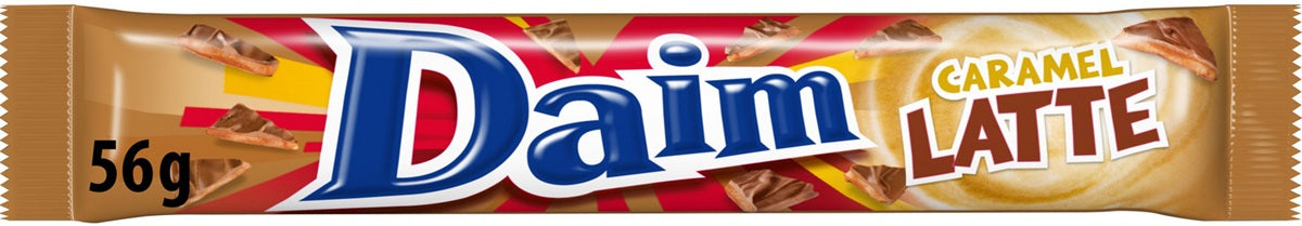 Marabou Daim Caramel Latte Chocolate Bar 56g, 36-Pack - Scandinavian Goods
