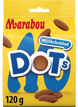 Marabou Dots Mjölkchoklad 120g