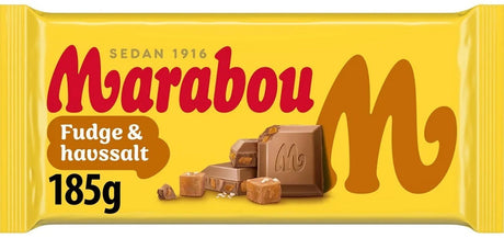 Marabou Fudge & Havssalt 185g - Scandinavian Goods