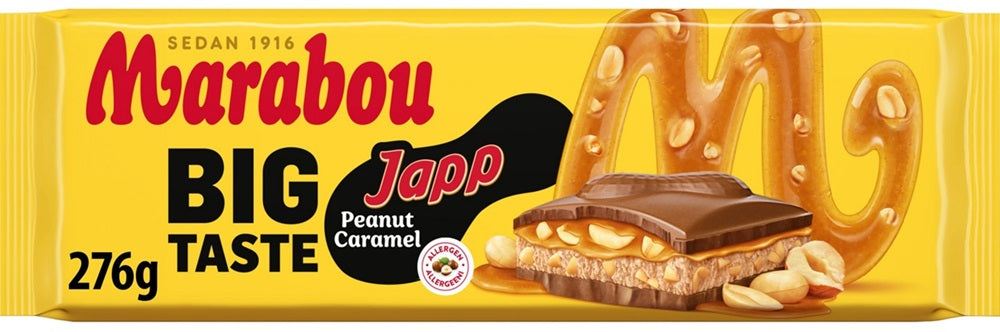 Marabou Japp Peanut Caramel 276g - Scandinavian Goods