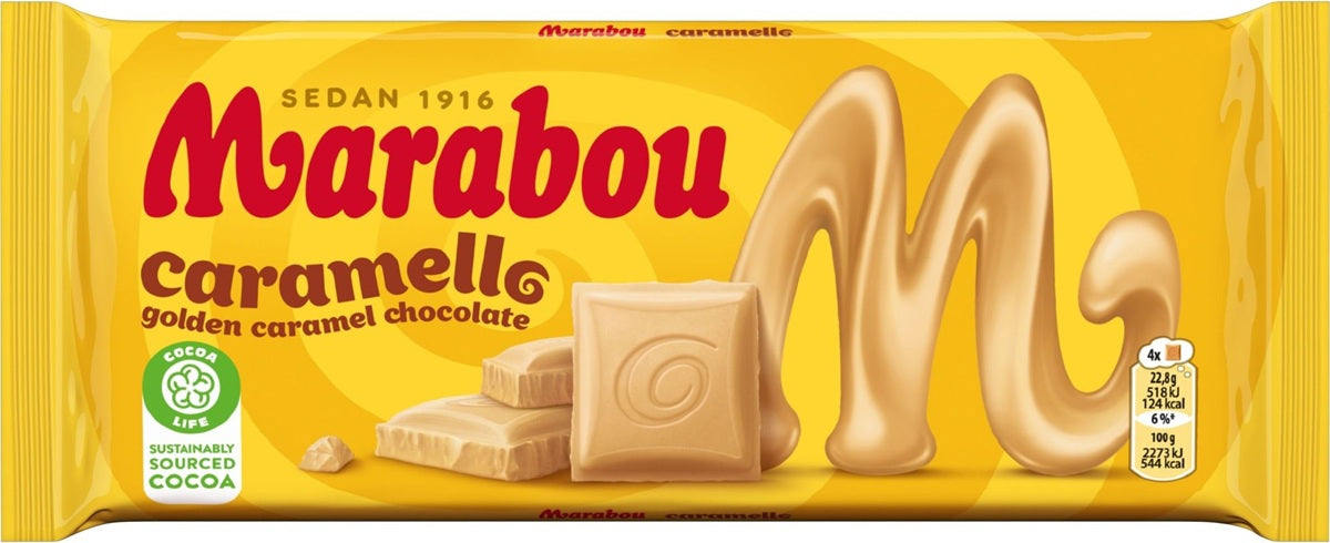 Marabou Caramello Chocolate Bar 160g - Scandinavian Goods
