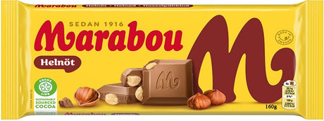 Marabou Helnöt Chocolate Bar 160g - Scandinavian Goods