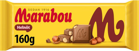Marabou Helnöt Chocolate Bar 160g, 13-Pack - Scandinavian Goods