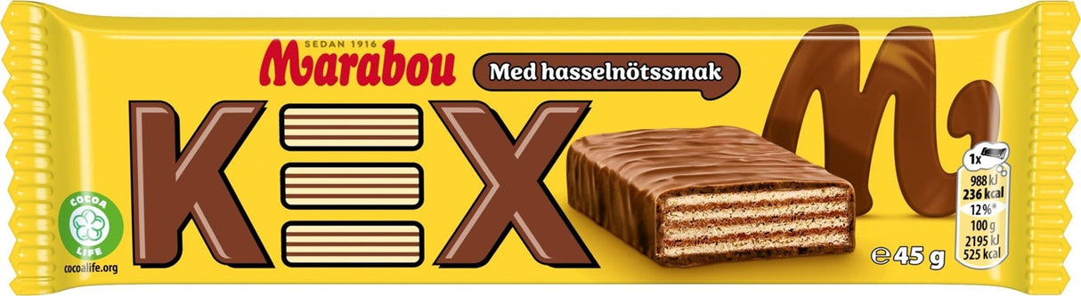Marabou Kex Chocolate Bar 45g - Scandinavian Goods