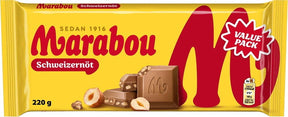 Marabou King Size Schweizernöt 220g, 10-Pack - Scandinavian Goods