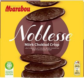 Marabou Noblesse Mörk Choklad Crisp 150g, 12-Pack - Scandinavian Goods