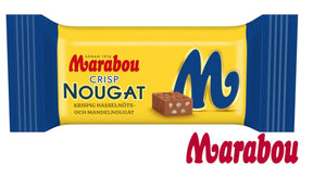 Marabou Nougat Crisp Chocolate Candy 200g - Scandinavian Goods