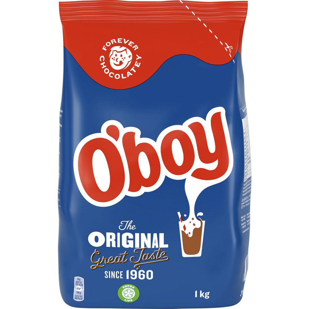 O'boy Original Cocoa Powder 1 kg | Swedish Hot Chocolate