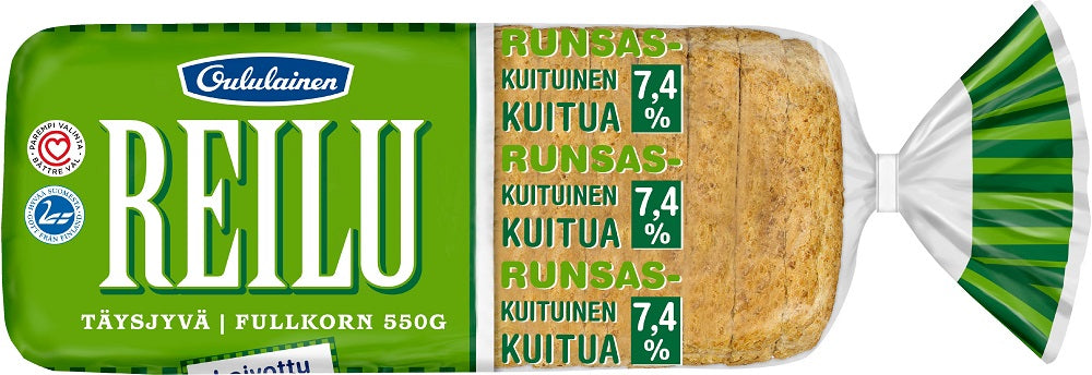 Oululainen Reilu Wholegrain 550g Finnish Wheat Bread oululainen-reilu-wholegrain-550g-finnish-wheat-bread