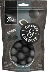Panda Choco & Lakrits Salmiakki 120g, 14-Pack