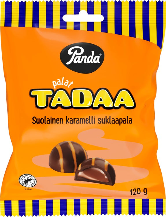 hakkacandyland　0710 Panda Palat Tadaa 120g | Finnish Chocolate Candy
