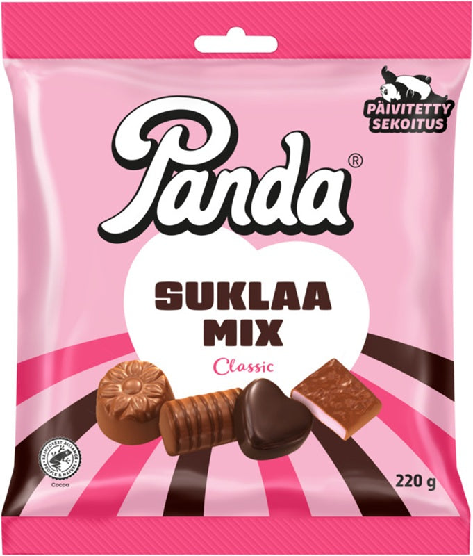 Panda Chocolate Mix Classic 220g, 14-Pack - Scandinavian Goods