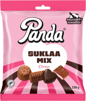 Panda Chocolate Mix Classic 220g, 14-Pack - Scandinavian Goods