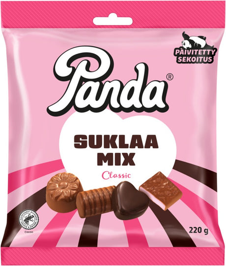 Panda Chocolate Mix Classic 220g, 14-Pack - Scandinavian Goods