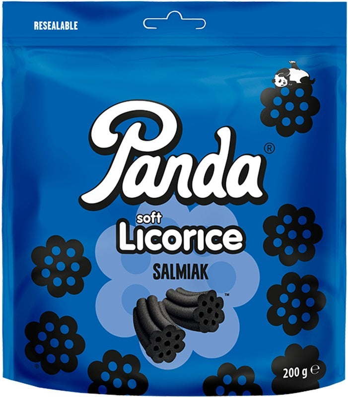 Panda Licorice Salmiak 200g, 10-Pack - Scandinavian Goods