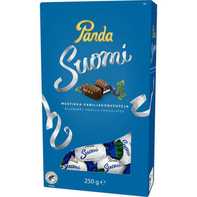 Panda Suomi Mustikka - Vanilja 250g, 6-Pack - Scandinavian Goods
