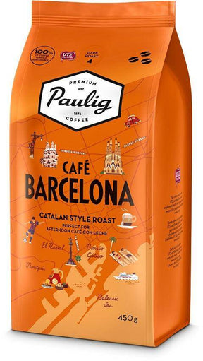 Paulig Cafe Barcelona Coffee Beans 450g, 8-Pack - Scandinavian Goods