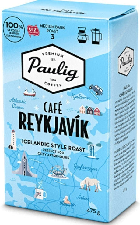 Paulig Cafe Reykjavík Ground Coffee 475g, 12-Pack - Scandinavian Goods